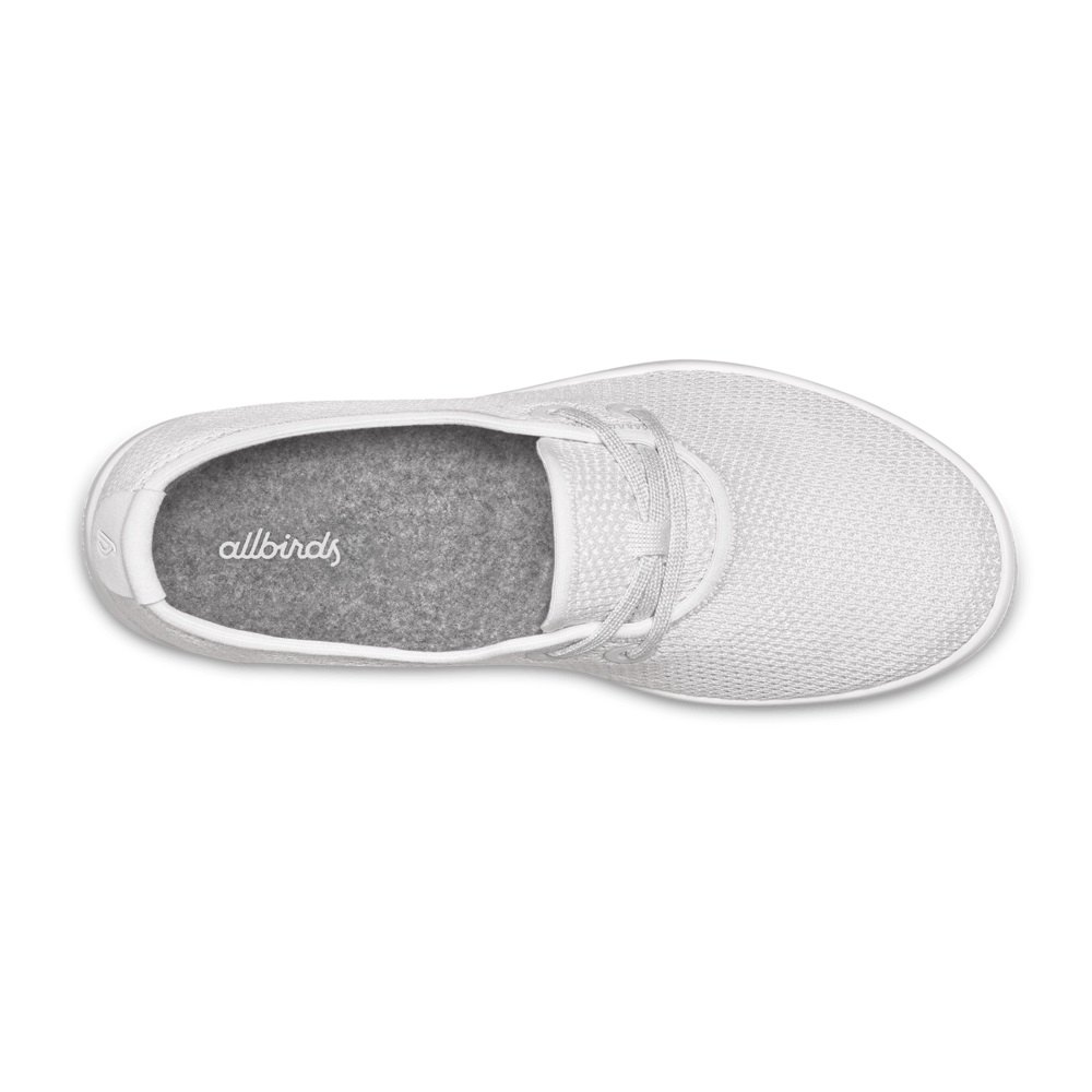 Allbirds Women\'s Tree Skippers - Boat Shoes White - PSN879320